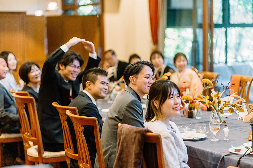 結婚式をまんなかに14