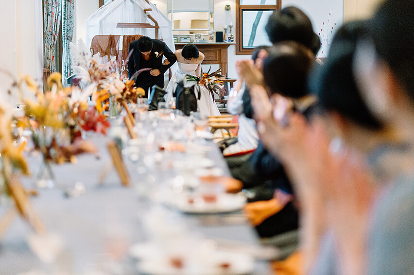 結婚式をまんなかに15