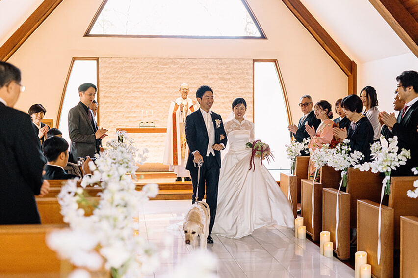 結婚式をまんなかに6